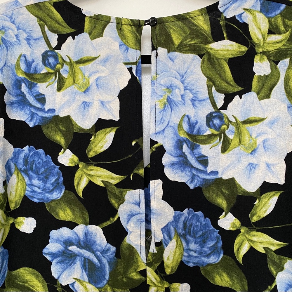Blue Magnolia Mini Dress - Picture 3 of 5